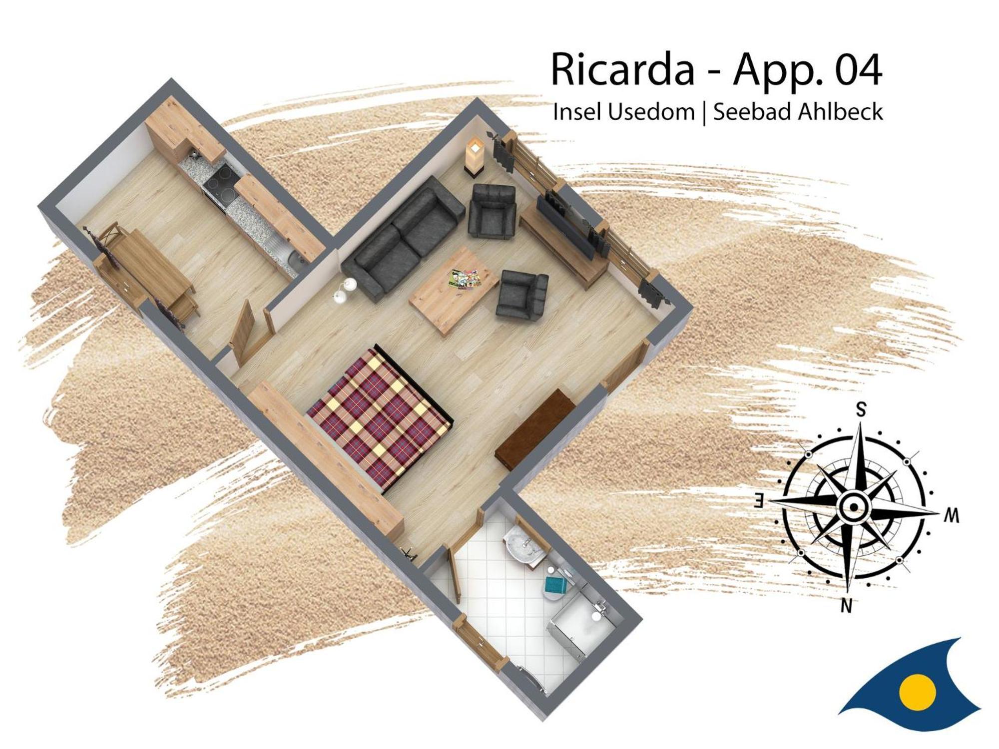 Villa Ricarda Whg 04 Heringsdorf  Kültér fotó